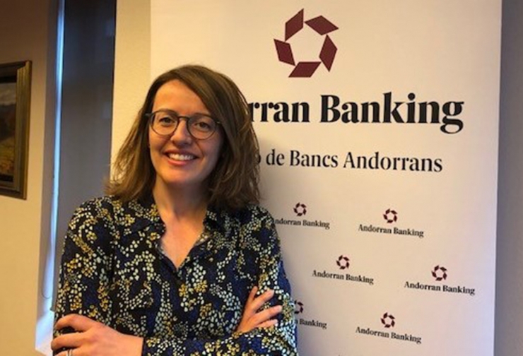 Esther Puigcercós, directora general d’Andorran Banking.